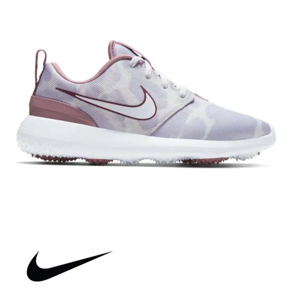 Nike Womens Roshe G Golf Shoes 2020 - Barely Grape/White/Villain Red/Plum Dust